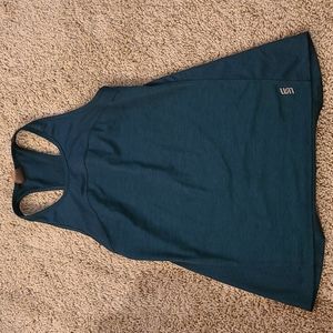 Second Skin Teal Workout Tank